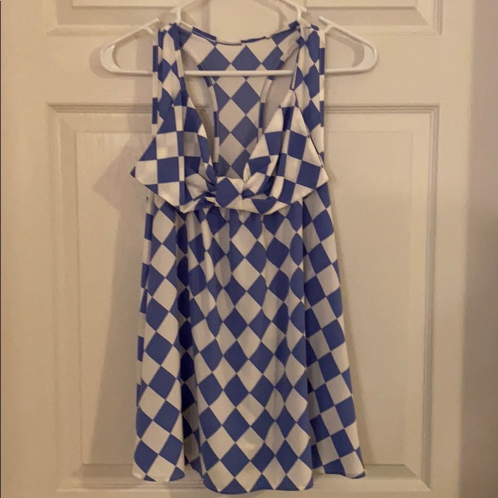 Cute sleeveless blouse